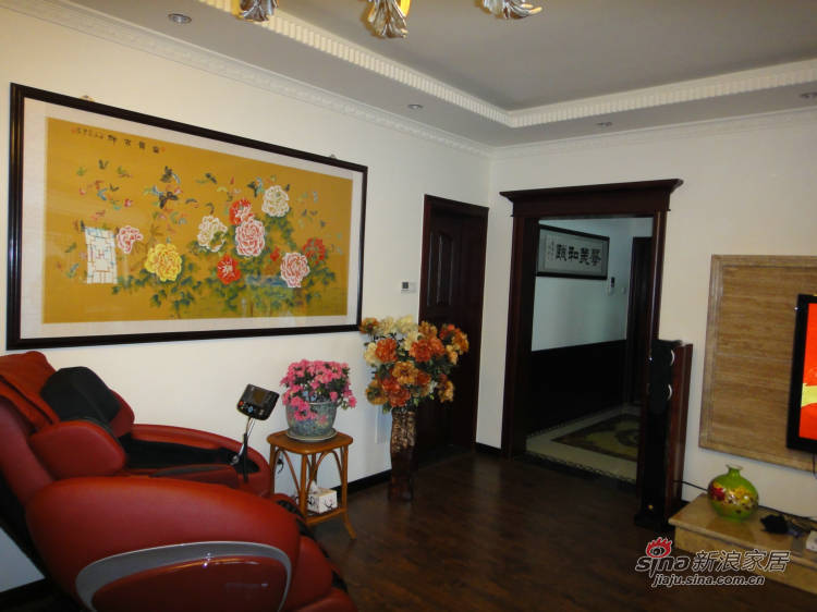 中式 三居 客厅图片来自用户1907661335在138平现代中式67的分享