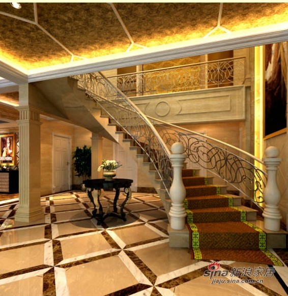 简约 loft 楼梯图片来自用户2557979841在现代欧式大气1100平私宅27的分享
