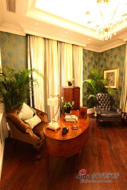 欧式 别墅 客厅图片来自用户2746869241在浪漫法式风情豪宅55的分享