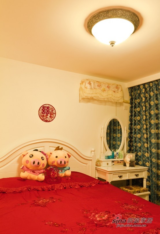 地中海 loft 卧室图片来自用户2756243717在【高清】80后130平蓝白地中海51的分享