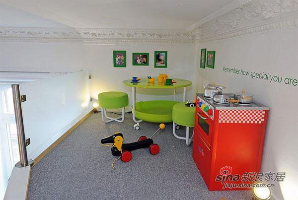 欧式 二居 儿童房图片来自用户2745758987在瑞典小公寓巧妙布局56的分享