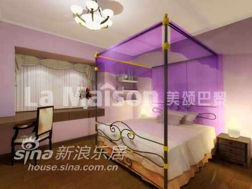 其他 二居 卧室图片来自用户2557963305在简欧风尚54的分享
