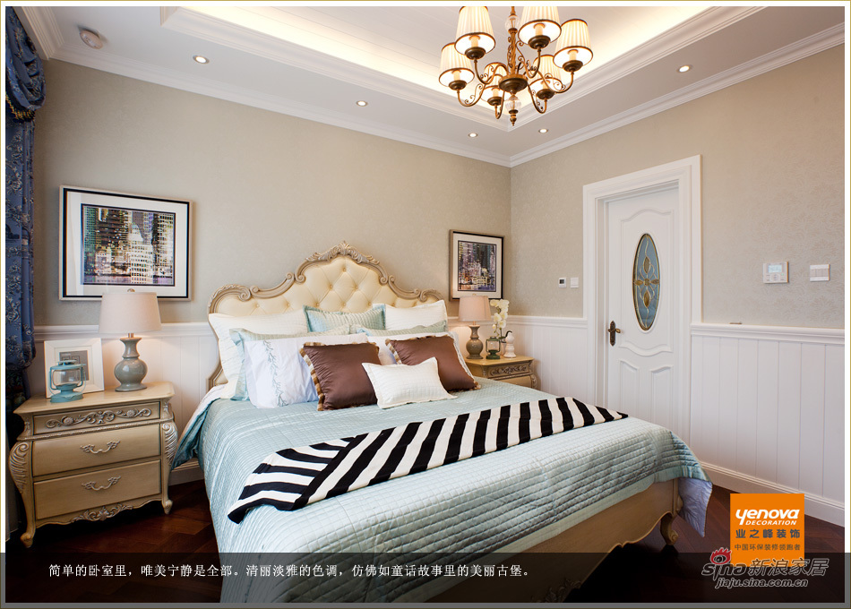 美式 别墅 卧室图片来自用户1907685403在【大片】浪漫美式 优雅生活从此开始53的分享