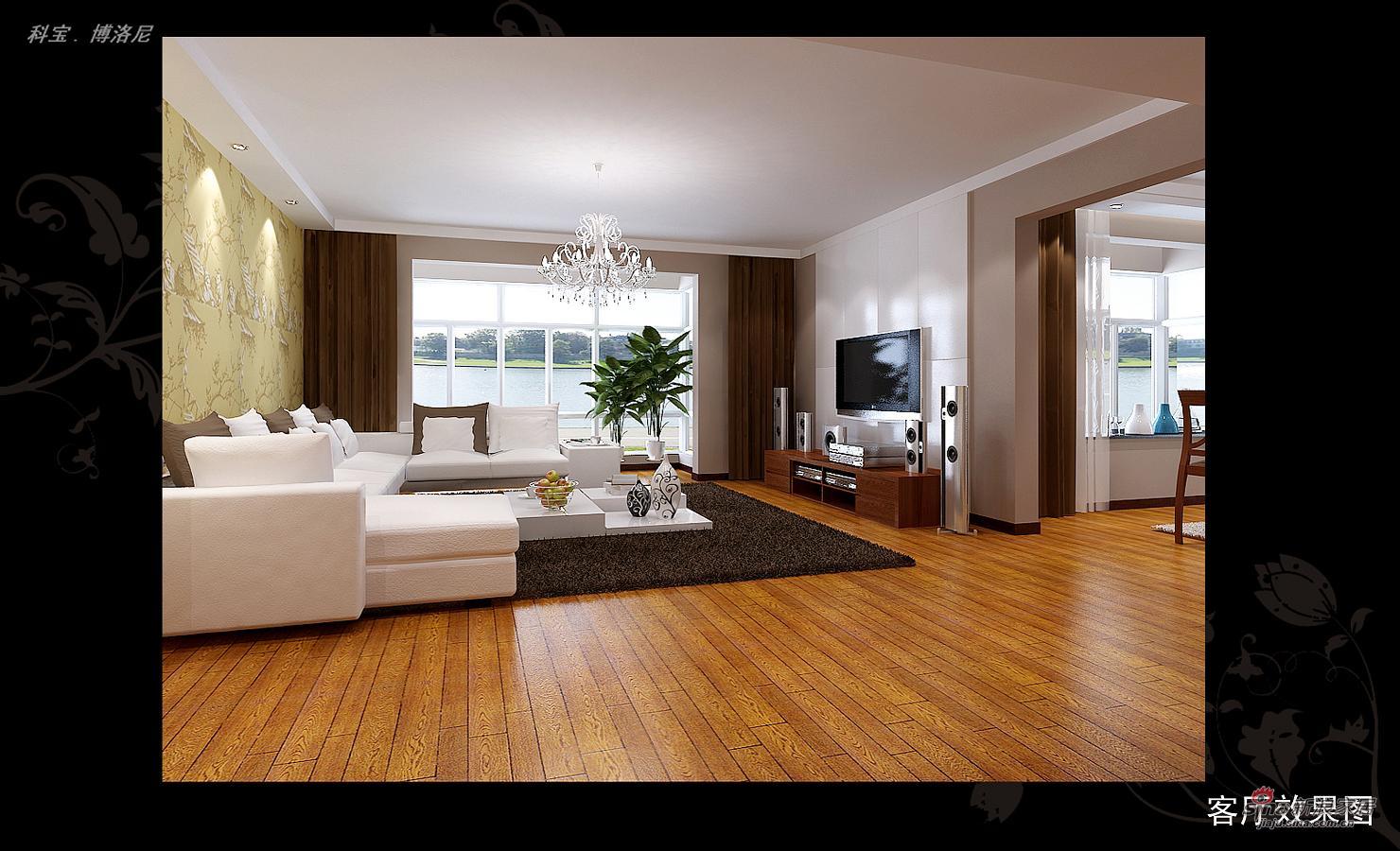 欧式 一居 客厅图片来自用户2746948411在典雅北欧风情案例20的分享