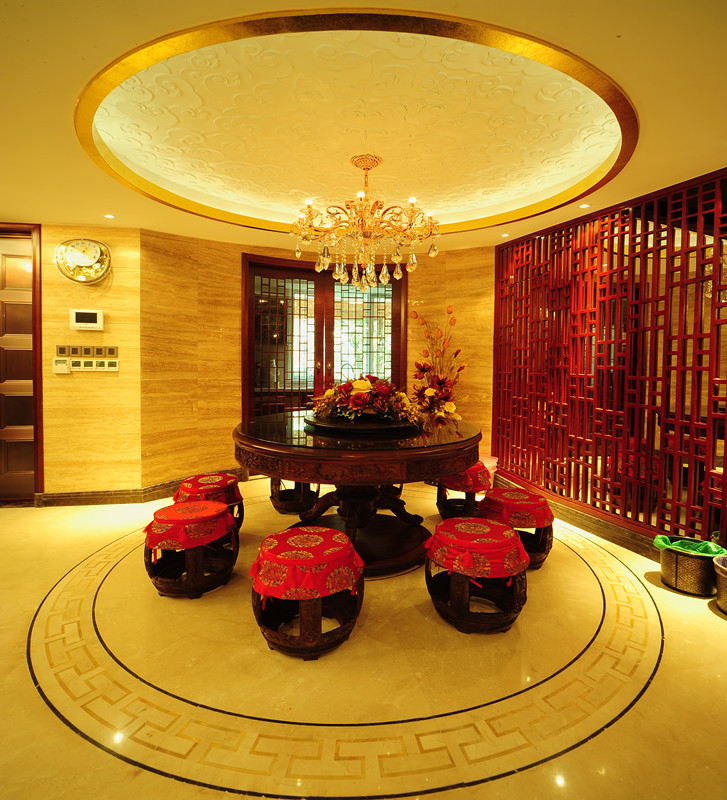 中式 别墅 客厅图片来自用户1907658205在最炫中国风240平米豪装51的分享