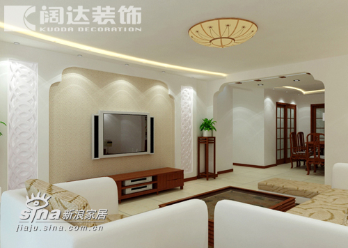 简约 一居 客厅图片来自用户2557979841在华侨城－阔达南居设计师张领59的分享