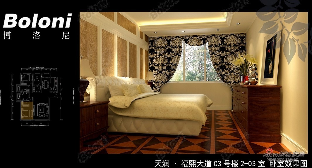 欧式 别墅 卧室图片来自用户2746948411在天润福熙大道 简欧风情34的分享