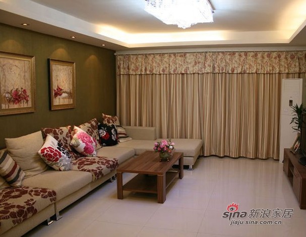 简约 三居 客厅图片来自用户2557979841在K2.百合湾现代简约三居设计50的分享