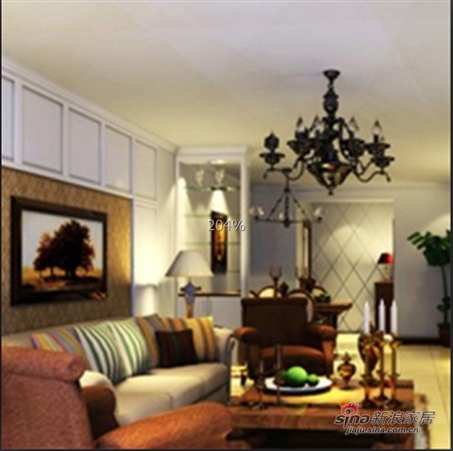 欧式 三居 客厅图片来自用户2746889121在大气温馨的简欧风格42的分享