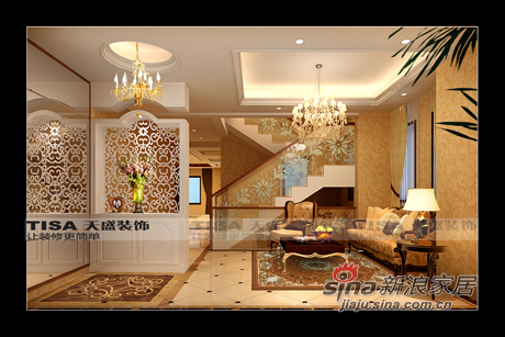 欧式 别墅 客厅图片来自用户2746948411在欧式别墅 呈现典雅高尚的贵族气质91的分享