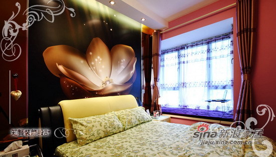 简约 二居 卧室图片来自用户2557010253在广州靓仔7万全包130平华丽简约2居69的分享