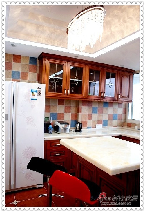 现代 公寓 厨房图片来自用户2765170907在8万打造88坪可爱风三口之家14的分享