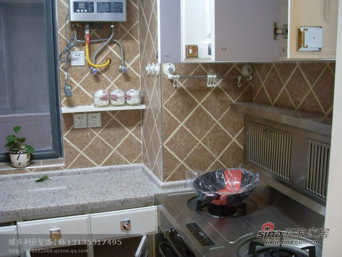 欧式 二居 厨房图片来自用户2746869241在中江佳境天成-田园欧式风格11的分享