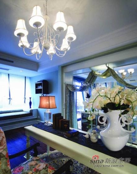 地中海 复式 客厅图片来自用户2757320995在美人鱼的奢华世界 82平方梦幻感蓝色复式家装41的分享