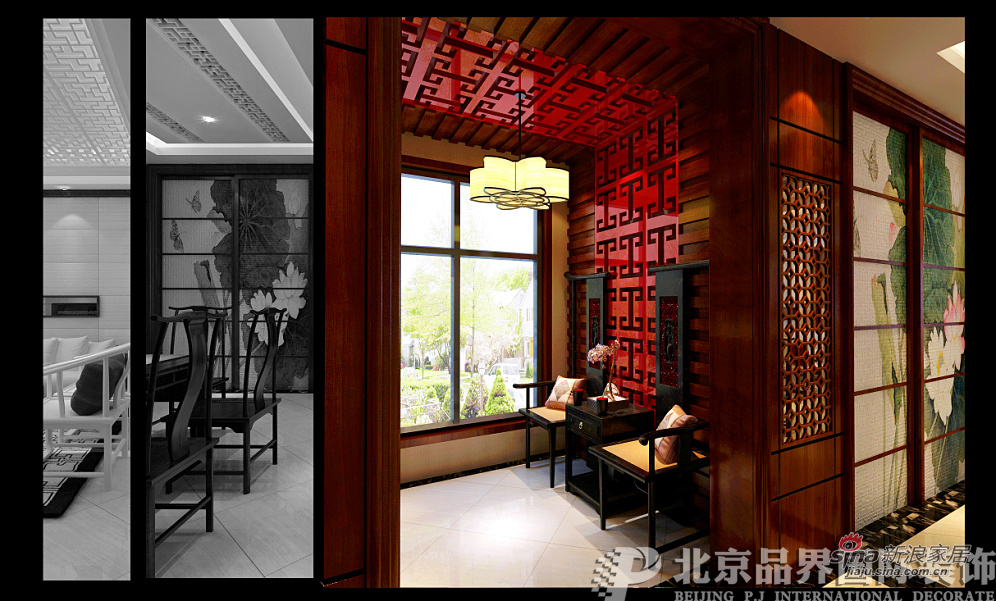 中式 三居 客厅图片来自用户1907696363在新中式风格82的分享