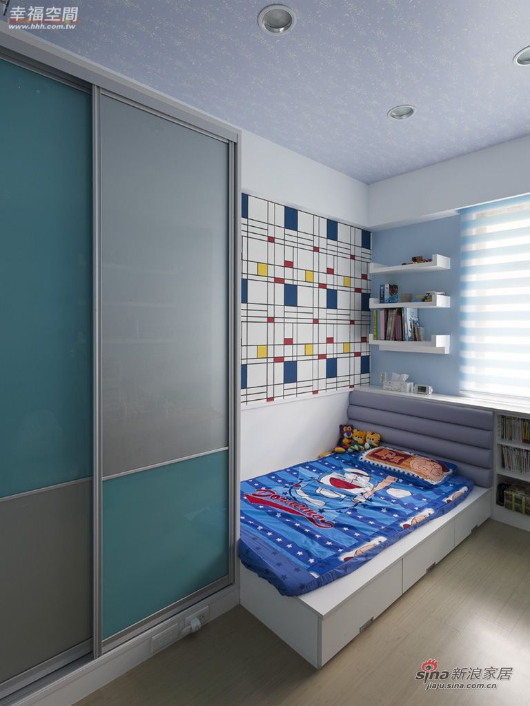 简约 二居 儿童房图片来自幸福空间在【高清】69.3平方米温馨简约居家77的分享