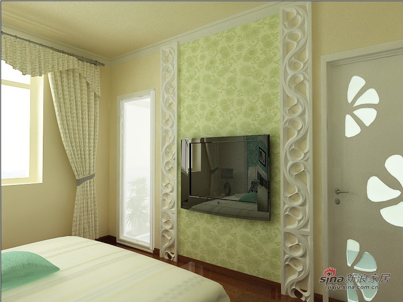 简约 一居 客厅图片来自用户2738845145在瀛海玉璟园130平简欧设计案例85的分享