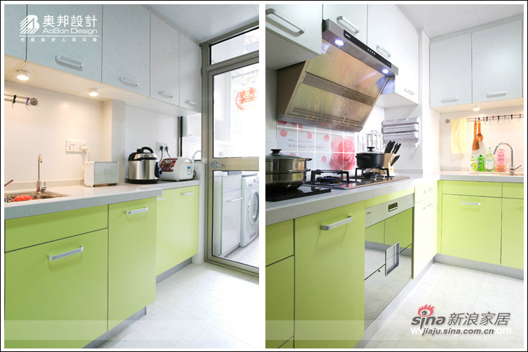 简约 二居 厨房图片来自用户2737735823在15万两房现代简约中福公寓精装20的分享