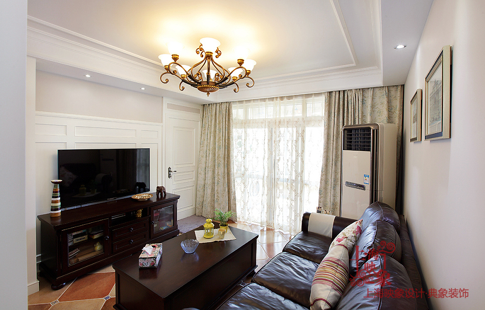 美式 二居 客厅图片来自上海映象设计-无锡站在【高清】半包9万打造88平素锦雅韵52的分享