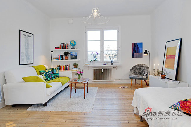 北欧 一居 客厅图片来自用户1903515612在34平迷人精致单身公寓28的分享