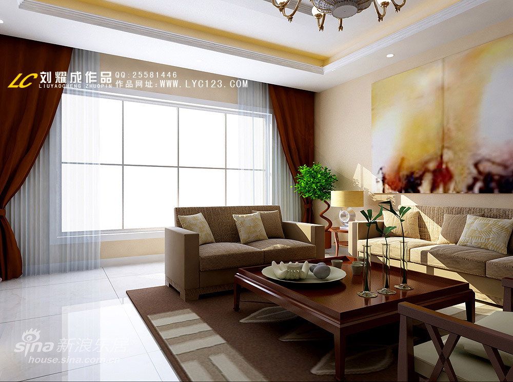 欧式 四居 客厅图片来自用户2557013183在华丽简约的新古典主义风格71的分享