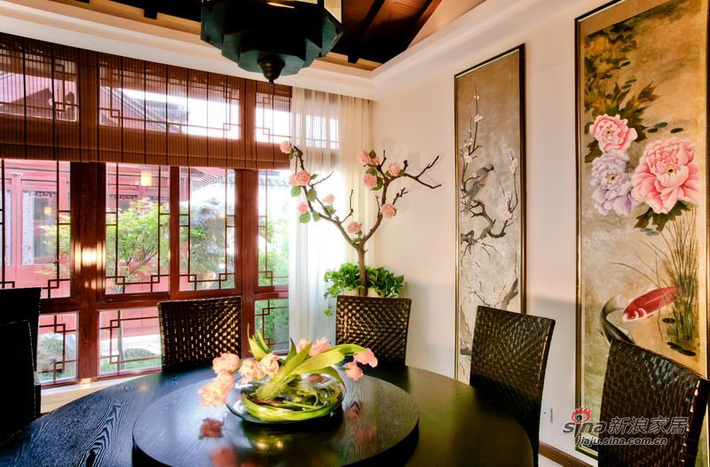 简约 一居 餐厅图片来自用户2556216825在中式风潮席卷136平 12万可享悠然生活70的分享