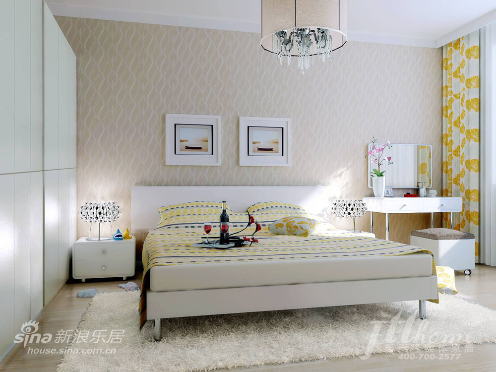 简约 三居 卧室图片来自用户2737786973在简约时尚的家居风格46的分享