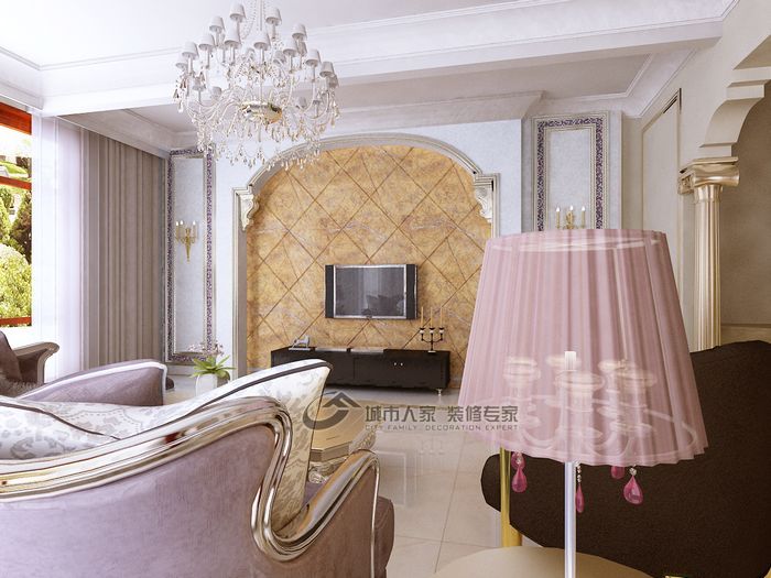欧式 别墅 客厅图片来自城市人家犀犀在实用欧式、大方典雅63的分享
