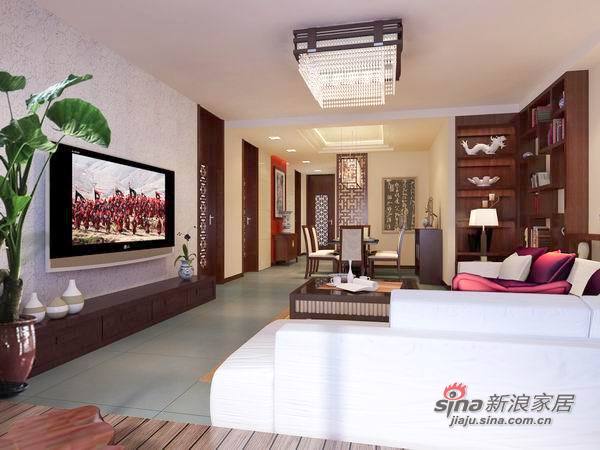 中式 一居 客厅图片来自用户1907661335在6万打造彰显主人气质的108平儒雅大宅50的分享