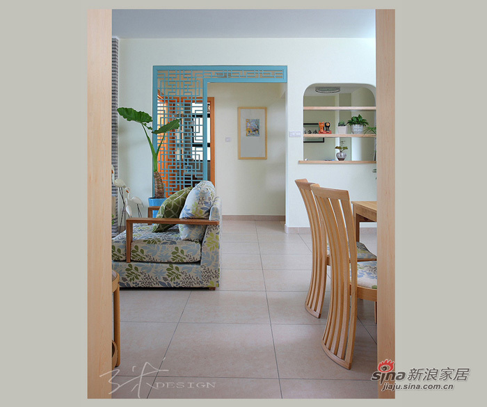 中式 三居 客厅图片来自用户1907659705在153平现代中式清新大三居55的分享
