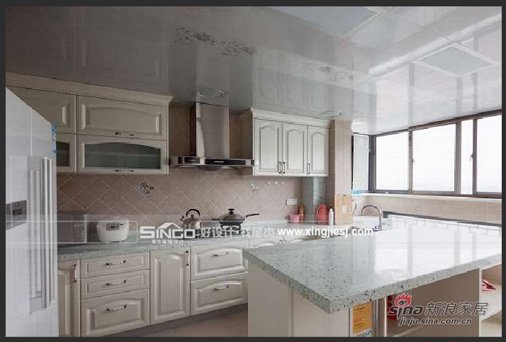 欧式 别墅 厨房图片来自用户2772873991在大气细腻的欧式风格43的分享