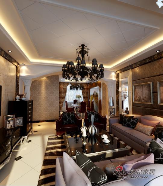 欧式 三居 客厅图片来自用户2746948411在18.7万打造哈西万达奢华欧式52的分享