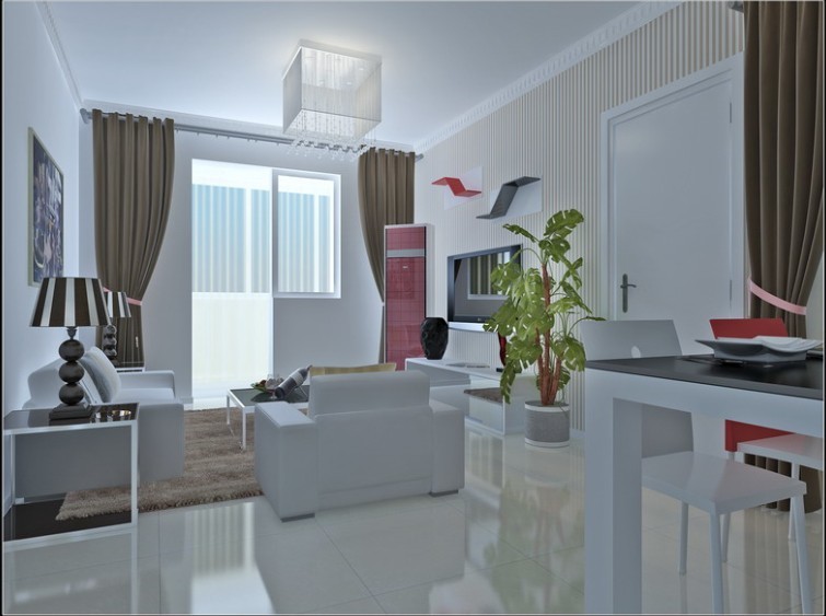 简约 二居 客厅图片来自用户2737950087在现代简约风格强调室内空间宽敞、内外通透49的分享