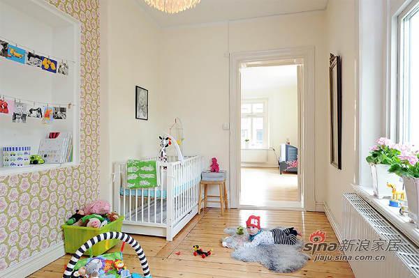 欧式 三居 儿童房图片来自用户2757317061在北欧风格公寓 优雅而精致27的分享