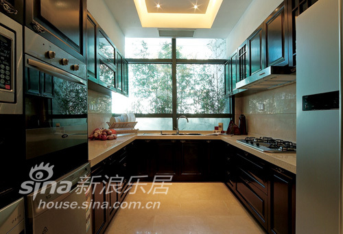 中式 别墅 厨房图片来自wulijuan_16在春亭装潢 新中式滨海御庭T1型别墅67的分享