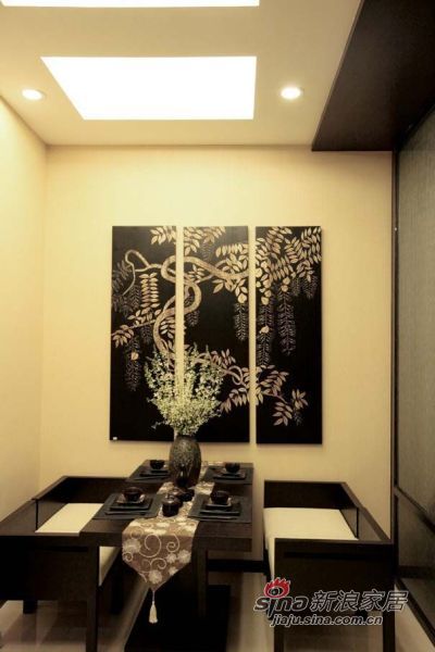 简约 复式 餐厅图片来自佰辰生活装饰在走进110平现代日式豪华居62的分享