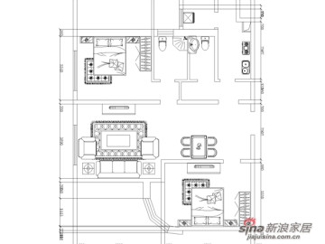 110平米CB2q2`户型新中式51