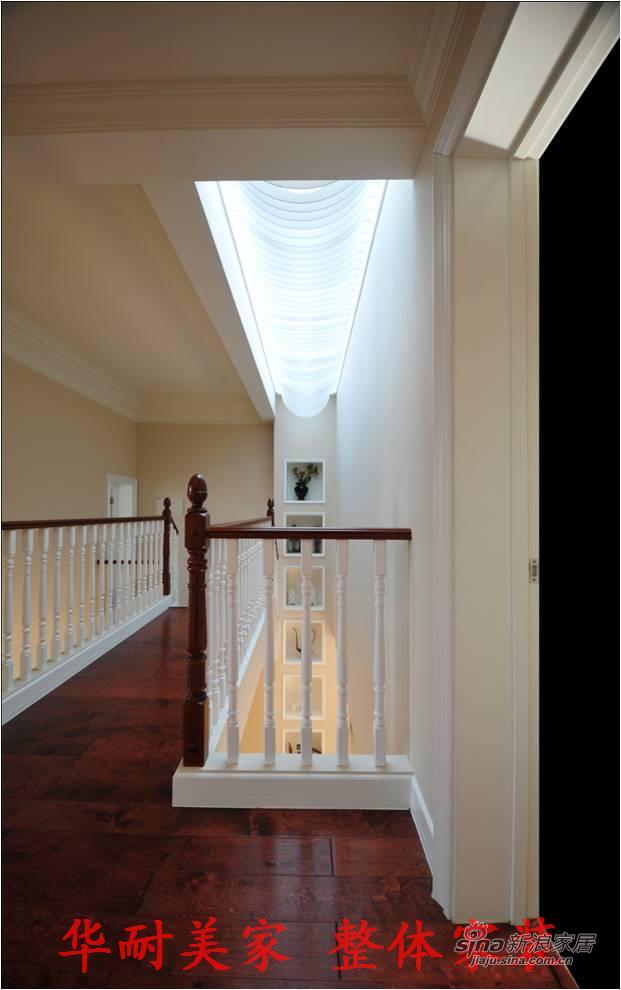 美式 别墅 楼梯图片来自用户1907685403在15万解剖美式风格双拼别墅20的分享