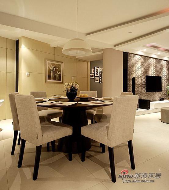中式 二居 餐厅图片来自用户1907662981在5.8万装饰85平咖啡调简约2居79的分享