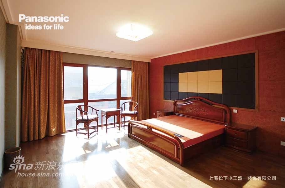 中式 四居 客厅图片来自用户1907661335在松下盛一：中式暖暖情17的分享
