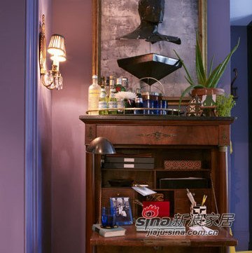 混搭 二居 客厅图片来自用户1907689327在10W打造64平浪漫紫色小窝79的分享