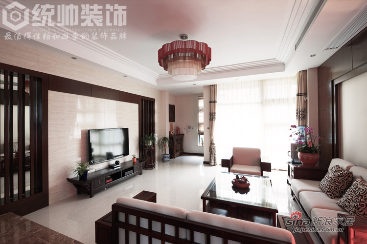 中式 别墅 客厅图片来自用户1907659705在中式风格别墅61的分享