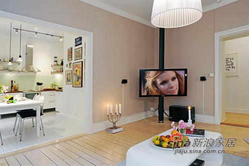 北欧 公寓 客厅图片来自用户1903515612在4.5万装万75平简洁大方北欧风26的分享