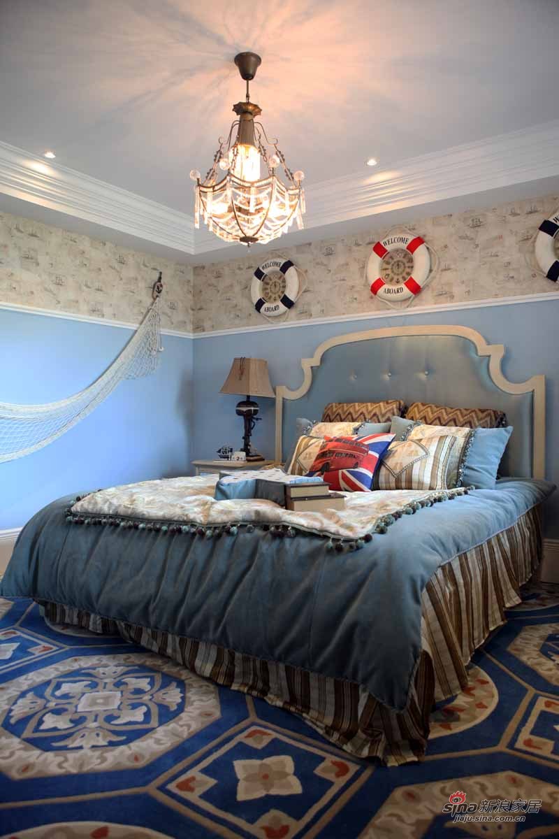 美式 别墅 卧室图片来自用户1907685403在【多图】美式别墅－内敛的奢华45的分享