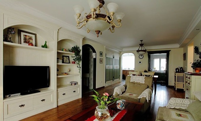 简约 二居 客厅图片来自用户2738093703在5.5万打造现代温馨舒适两居室49的分享
