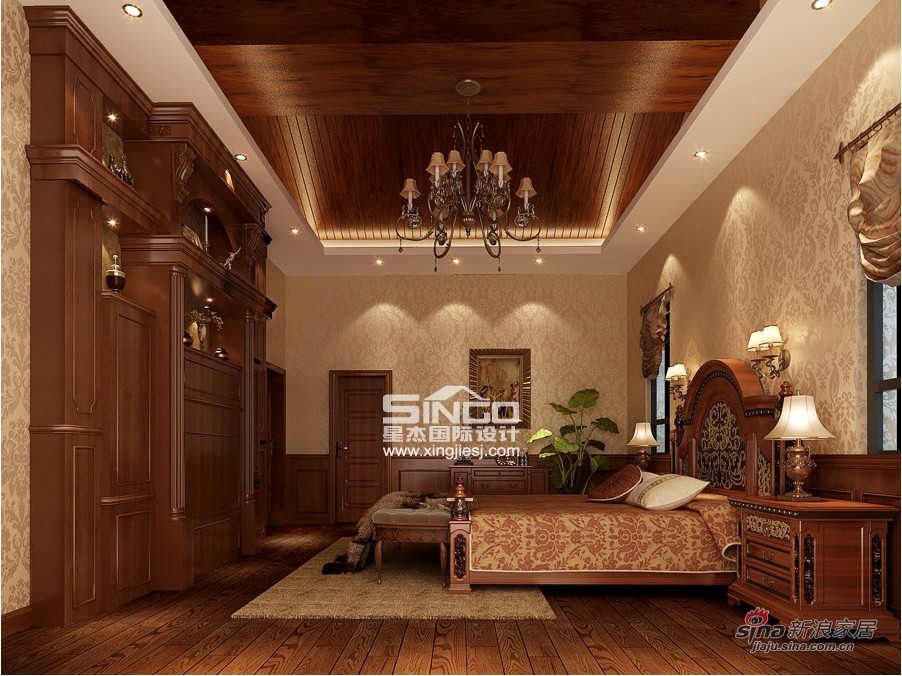 其他 别墅 卧室图片来自用户2737948467在星杰国际设计135万装修400㎡ 其它奢华风格74的分享