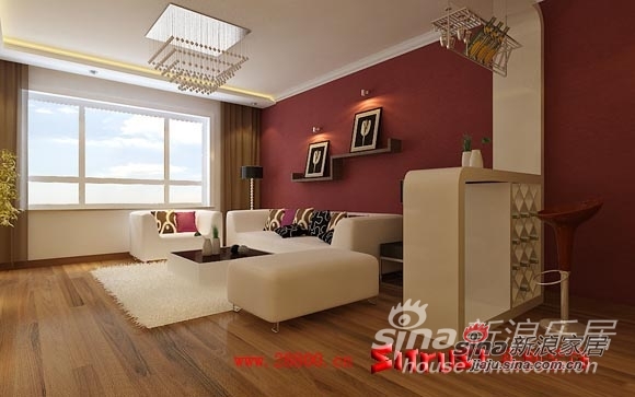简约 一居 客厅图片来自用户2738829145在90平简约设计2居图文详解12的分享