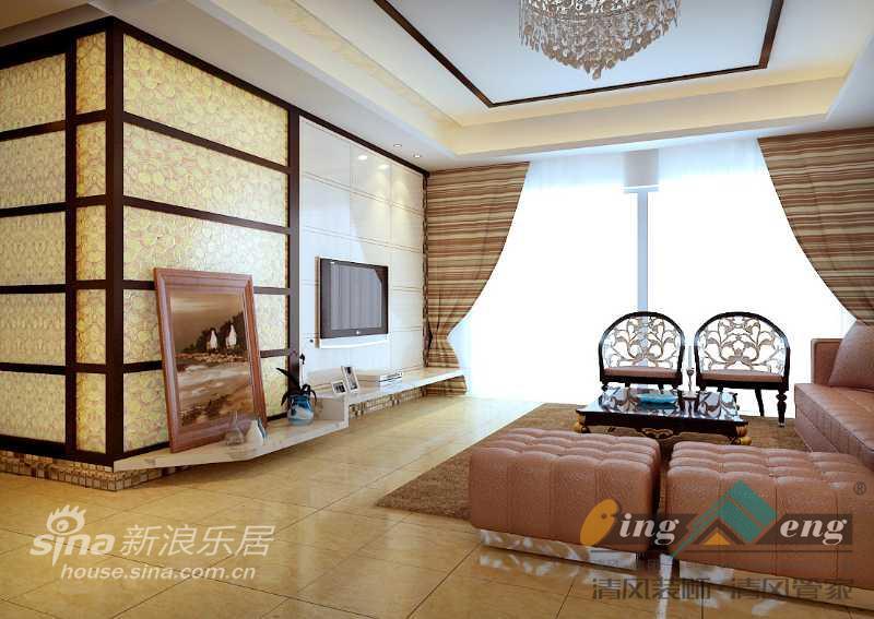 其他 别墅 客厅图片来自用户2737948467在苏州清风装饰设计师案例赏析135的分享