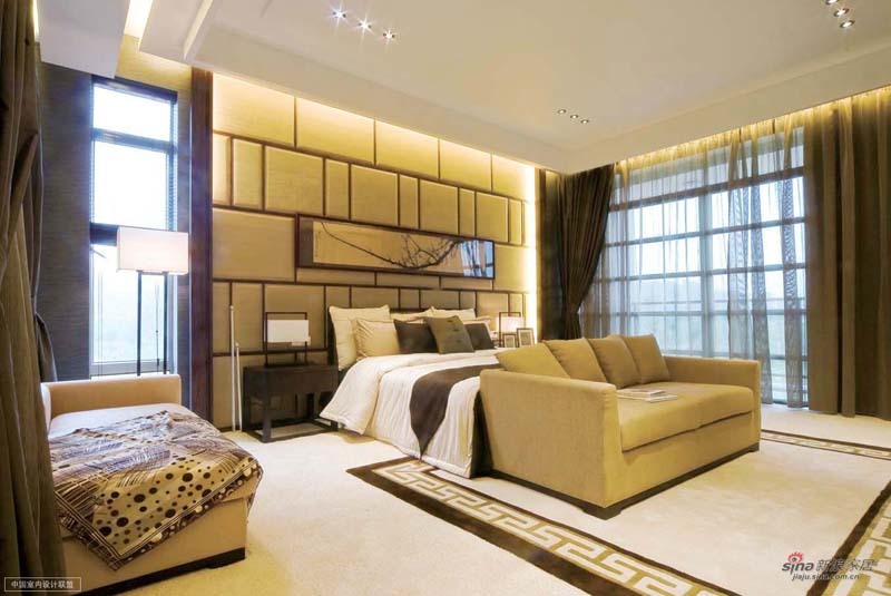 中式 公寓 卧室图片来自用户1907661335在10万装怀旧160平中式豪宅84的分享