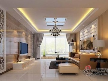 3万小夫妻装119平方大气简欧风格94